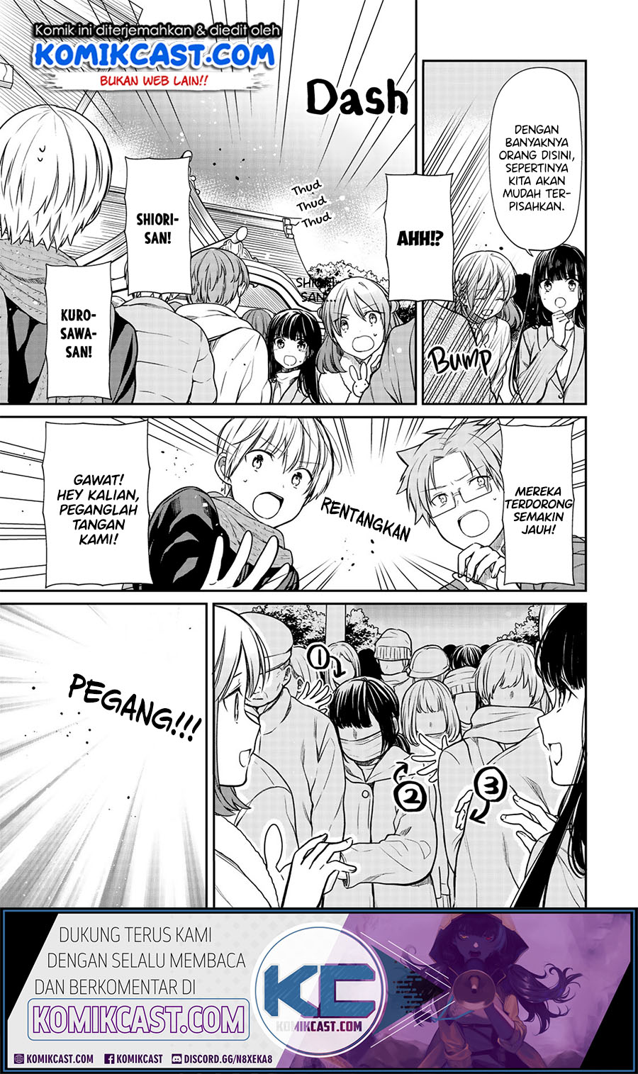 Danshi Koukousei wo Yashinaitai Onee-san no Hanashi Chapter 139 Bahasa Indonesia
